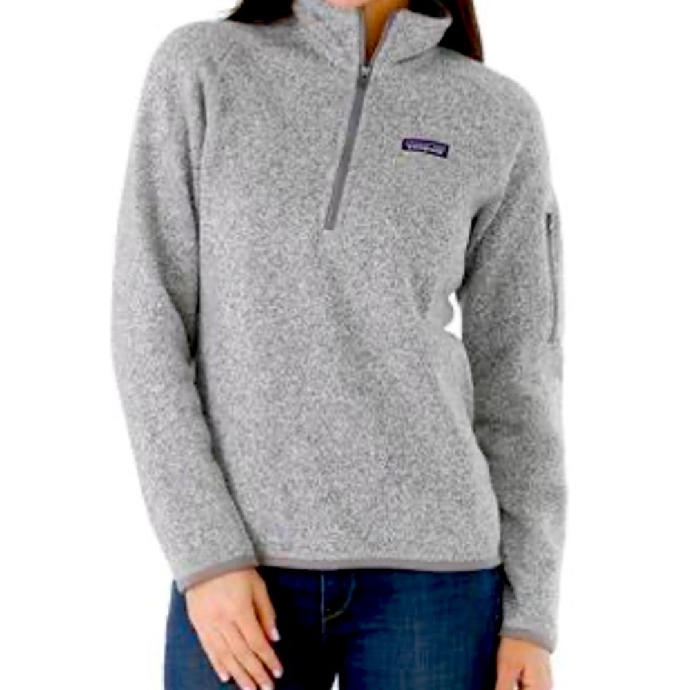Patagonia XS Gray 1/4 zip pullover.